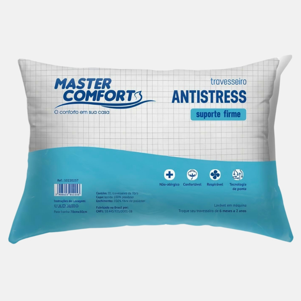 Travesseiro Antistress Antialérgico