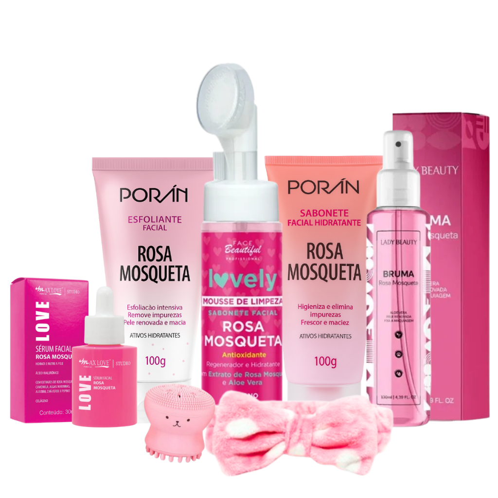 Kit Skin care Rosa Mosqueta Limpeza